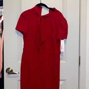 Liz Claiborne Dress in Red. Never been worn!